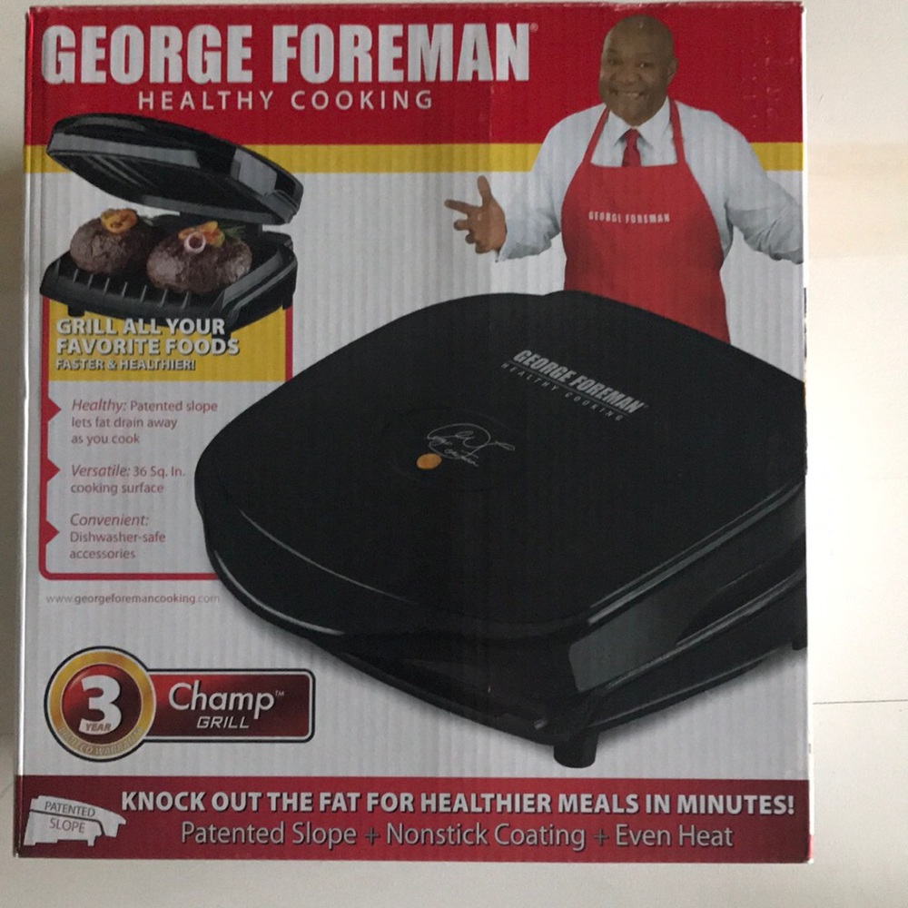 George Foreman grill.